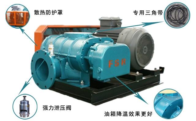 羅茨鼓風機怎樣進行正常帶負荷運轉(zhuǎn)？(圖1)